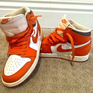 Jordan 1 High OG white/orange size 3Y